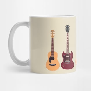 Left-Handed Guitars: Celebrating the Melodies of Southpaw Musicians Mug